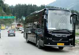 manali tour package by volvo bus